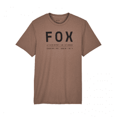 FOX triko FOX NON STOP SS Tech chai černo-hnědé M