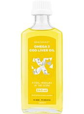 Omega 3, Olej z tresčích jater, citrón, 240 ml