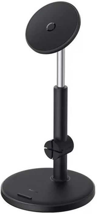 Levně BASEUS Otočný držák MagPro Desktop Phone Stand, černý B10564100121-00