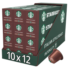 Starbucks Italian Style Roast by Nespresso Dark - kávové kapsle – 12x10 kapslí