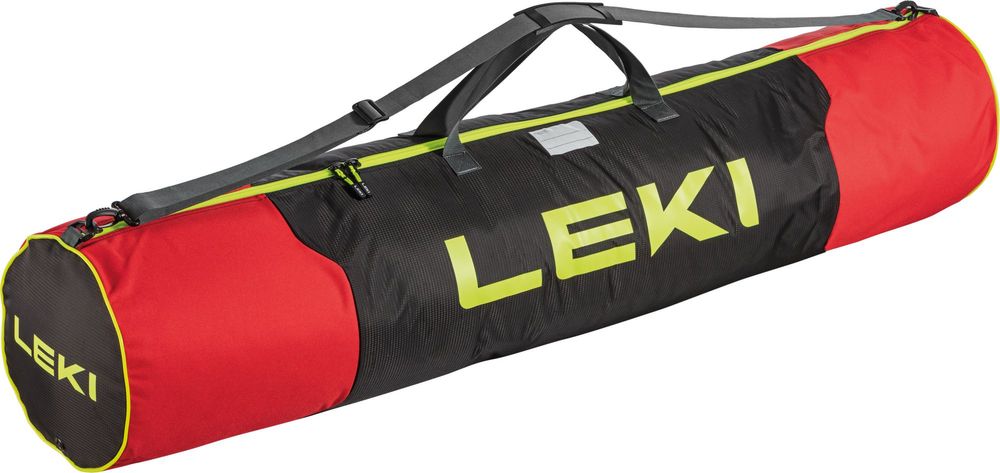 Levně Leki Pole Bag, bright red-black-neonyellow, 140 cm