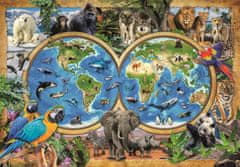 Clementoni Puzzle Úžasný svět zvířat 300 dílků