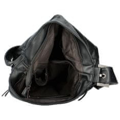 Romina & Co. Bags Stylová dámská koženková kabelka Debrasa, černá