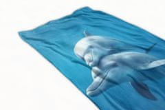 Inny Plážová osuška 100x180 modří delfíni