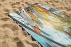 Inny Plážová osuška 100x180 pestrobarevná surfovací prkna v odstínu skvrny