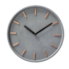 Boltze Nástěnné hodiny Gela, Ø 27 cm, cement