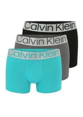 Calvin Klein Pánské boxerky NB3130 3 pack, Mix, XL