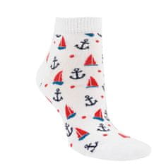 RS dámské bavlněné námořnické kotníkové ponožky 1525823 4pack, 39-42