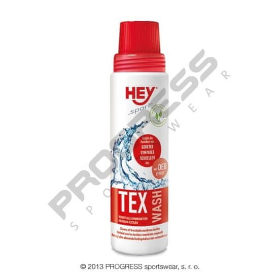 Hey Sport prací prostředek Tex wash 250ml