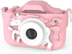 XJ5096 Dětský digitální fotoaparát jednorožec růžový