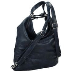 Romina & Co. Bags Stylový dámský kabelko-batoh Cashewilla, modrá