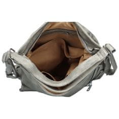 Romina & Co. Bags Stylový dámský kabelko-batoh Cashewilla, stříbrná