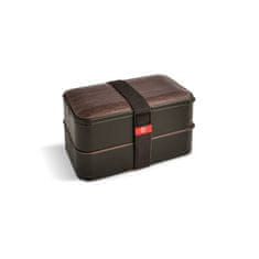 Iris Obědový Bento Box s příborem - dřevěná elegance