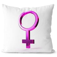 IMPAR SUBLIMACE Polštář Gender symbol – Venuše