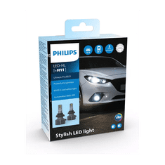 Philips 2ks LED H11 Ultinon Pro3022 12/24V