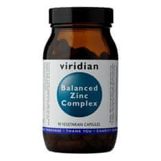 VIRIDIAN nutrition Balanced Zinc Complex, 90 kapslí
