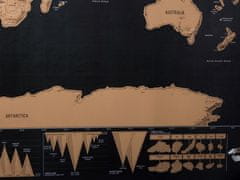 Verkgroup Stírací mapa - 82x59 cm