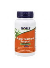 NOW Foods Super Cortisol Support, 90 rostlinných kapslí