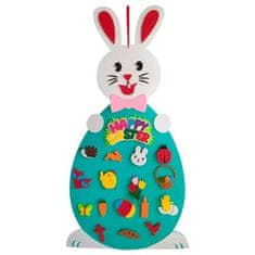 HOME & MARKER® Velikonoční dekorace a Vzdělávací hračka v jednom, Velikonoční aktivita Pro děti | BUNNYSTER