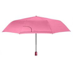 Perletti Dámský skládací automatický deštník COLORINO / zářivá růžová, 26293