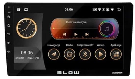 Blow Autorádio 1DIN BLOW AVH-9991 9" LCD