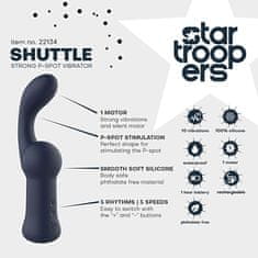 Dreamtoys Startroopers Shuttle P-Spot Vibrator, vibrační masáž prostaty