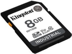 Kingston Industrial Secure Digital (SDHC), 8GB, černá (SDIT/8GB)