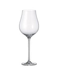 Crystalex Bohemia Crystal Sklenice na bílé víno Limosa 400ml (set po 6ks)