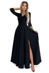 Numoco Dámské šaty 309-11, černá, XL