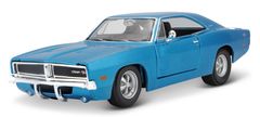 Maisto Dodge Charger R/T 1969 metal modrá 1:25