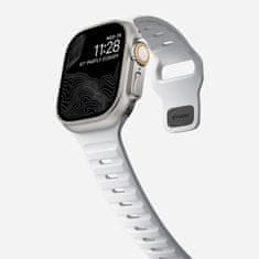 Nomad Sport Band - Sportovní vodotěsný řemínek pro Apple Watch 45 / 49 mm, bílý