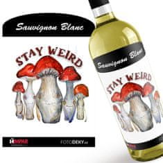 IMPAR SUBLIMACE Víno Stay weird - Bílé víno