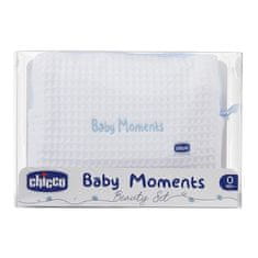 Chicco kosmetická kapsička na zip - Set Baby Moments modrá
