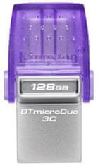 DataTraveler microDuo 3C, 128GB, černá (DTDUO3CG3/128GB)