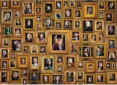 CurePink Puzzle 1000 dílků Harry Potter: Portraits (69 x 50 cm)