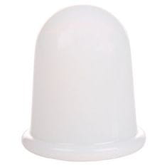 Cups Extra masážní silikonové baňky bílá balení 1 ks