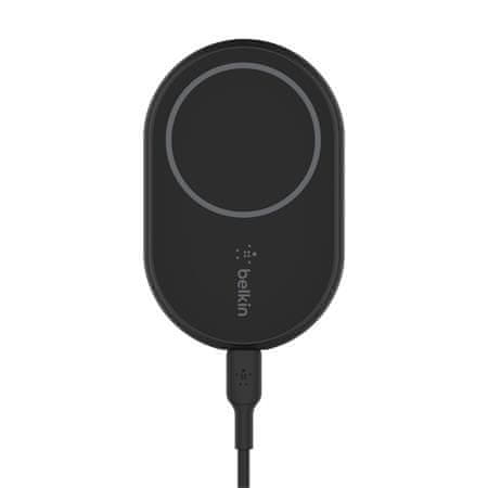 Belkin BOOST CHARGE Magnetický držák s nabíjením do auta (bez napájení), 10W, černý
