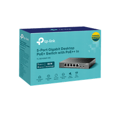 TP-Link Switch TL-SG1005P-PD 1x GLAN s PoE-in, 4x GLAN s PoE+
