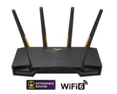 WiFi router Asus TUF-AX3000 V2 WiFi 6, 4x GLan, 1x GWan, USB, 2,4/5GHz, AiMesh