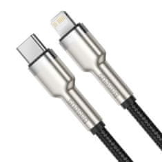 BASEUS Datový kabel Cafule USB-C/Lightning PD 20W 2m černý