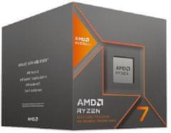 AMD Ryzen 7 8C/16T 8700G (4.2/5.1GHz,24MB,65W,AM5 Radeon 780M Graphics) Box, chladič Wraith Spire