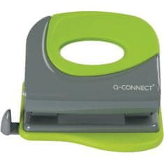 Q-Connect Děrovačka, černá/zelená