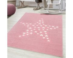 Ayyildiz DOPRODEJ: 120x170 cm Dětský kusový koberec Bambi 870 pink 120x170