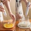 HOME & MARKER® Bezdrátový Napěňovač mléka, Přenosný Šlehač mléka (Nabíjení přes USB) | FROTHO