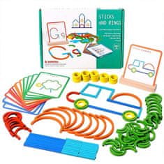 JOJOY® Dřevěné Puzzle pro děti, Logické hry pro děti (120ks) | KIDDOQUEST