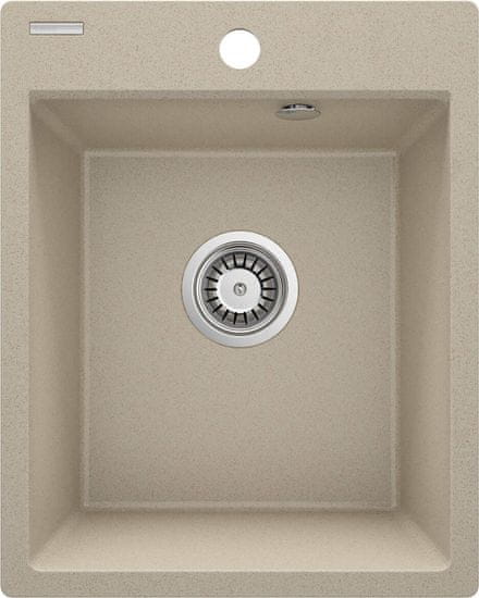 BPS-koupelny Dřez Corio granit - ZRC 7103 pískový