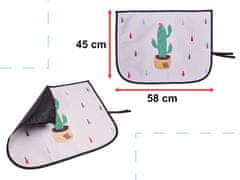 WOWO Magnetický Kaktus na Okno Auta - Dekorace s Závěsem