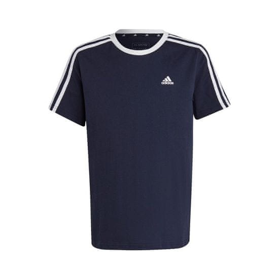 Adidas KošileAdidas Essentials 3-stripes bavlněné tričko volného střihu boyfriend jr IC3638