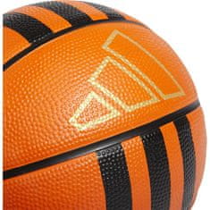 Adidas Míče basketbalové oranžové 3 3-stripes Rubber