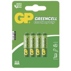 GP Baterie GP Greencell R03 (AAA), 4 ks